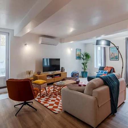 Le Baron Terrasse Et Parking Coeur De Apartamento *