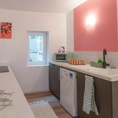 Le Baron Terrasse Et Parking Coeur De דירה *