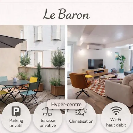 Apartament Terrasse Et Parking - Detente En Coeur De